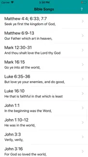 bible songs iphone screenshot 1