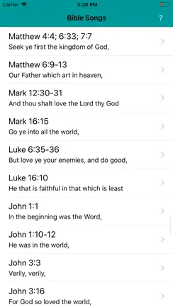 Bible Songs iPhone image 1