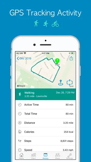 Accupedo Pedometer screenshot 2