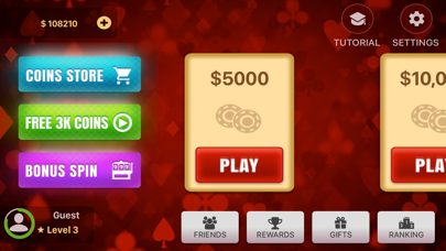 3 Card Poker Casino Screenshot