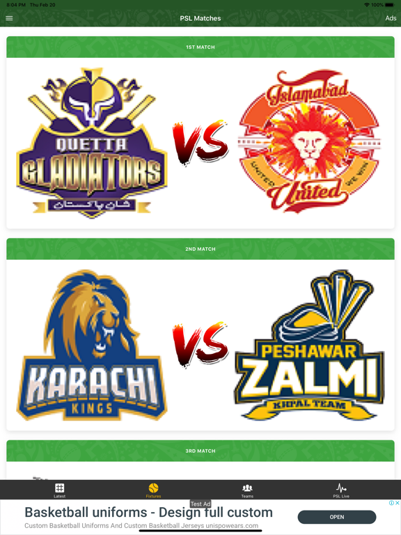Screenshot #6 pour PSL 5 - Live Cricket Matches