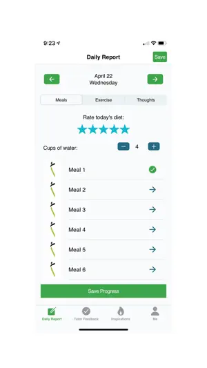 BodyTutor screenshot 1
