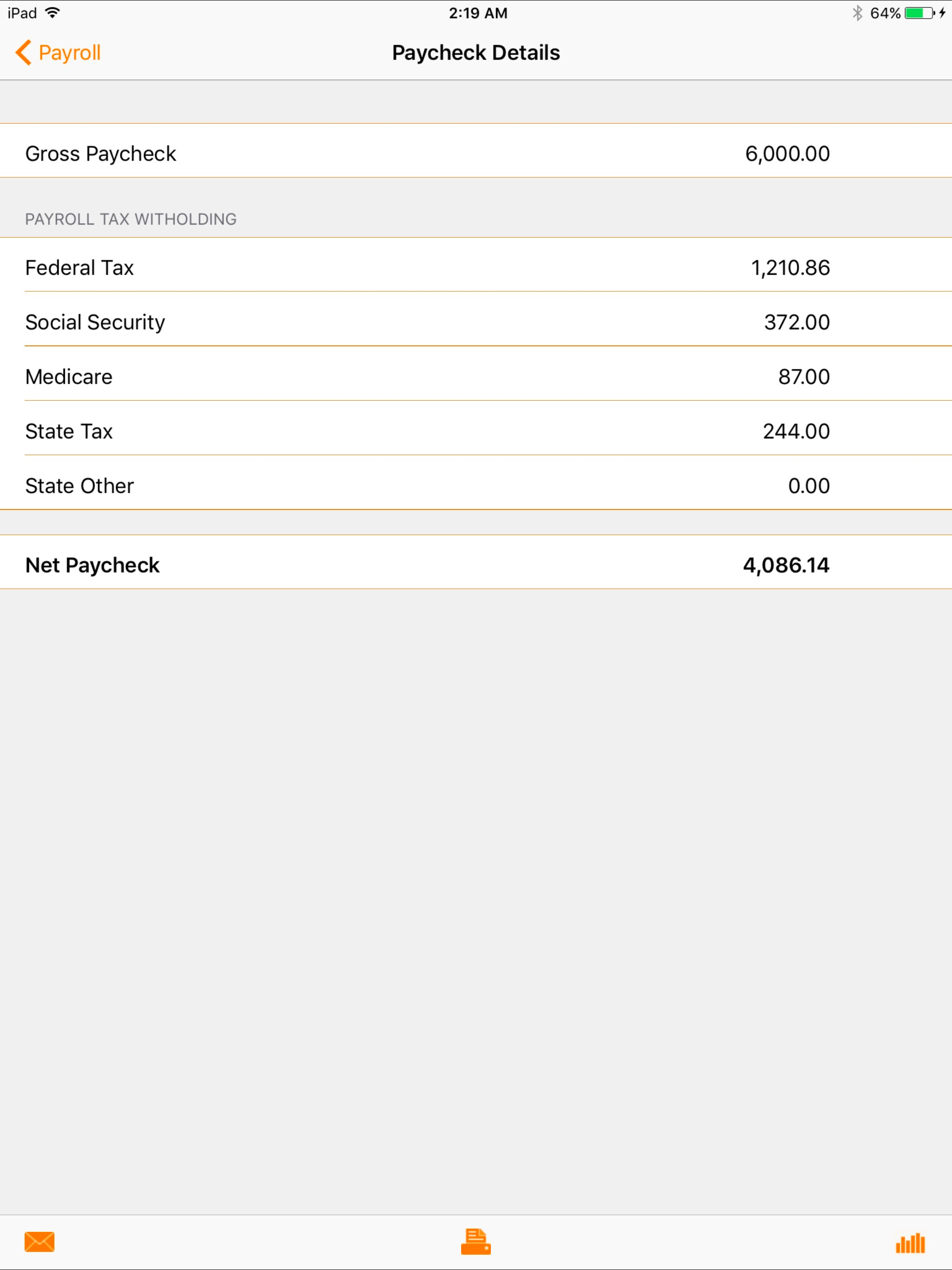 Paycheck Lite : Mobile Payroll