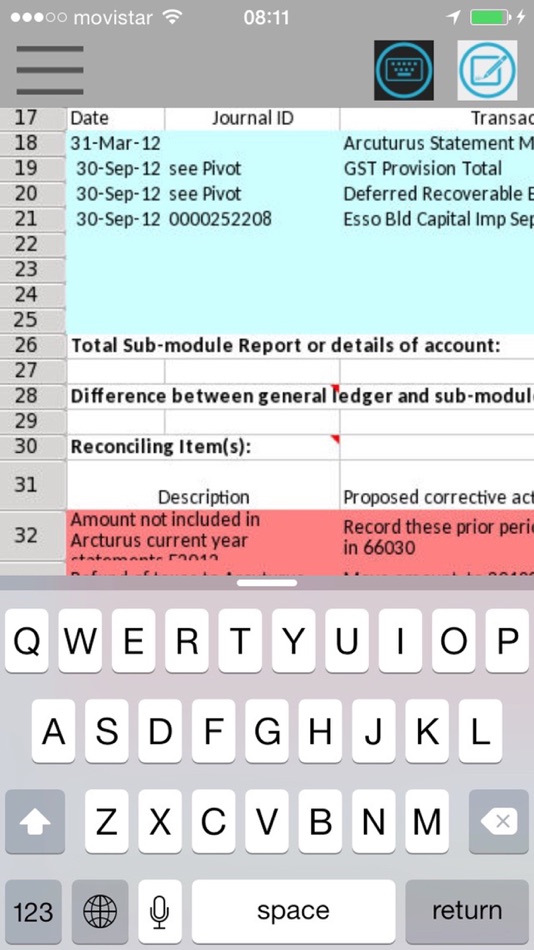 #2. XlsOpen spreadsheets editor (iOS) โดย: SSA