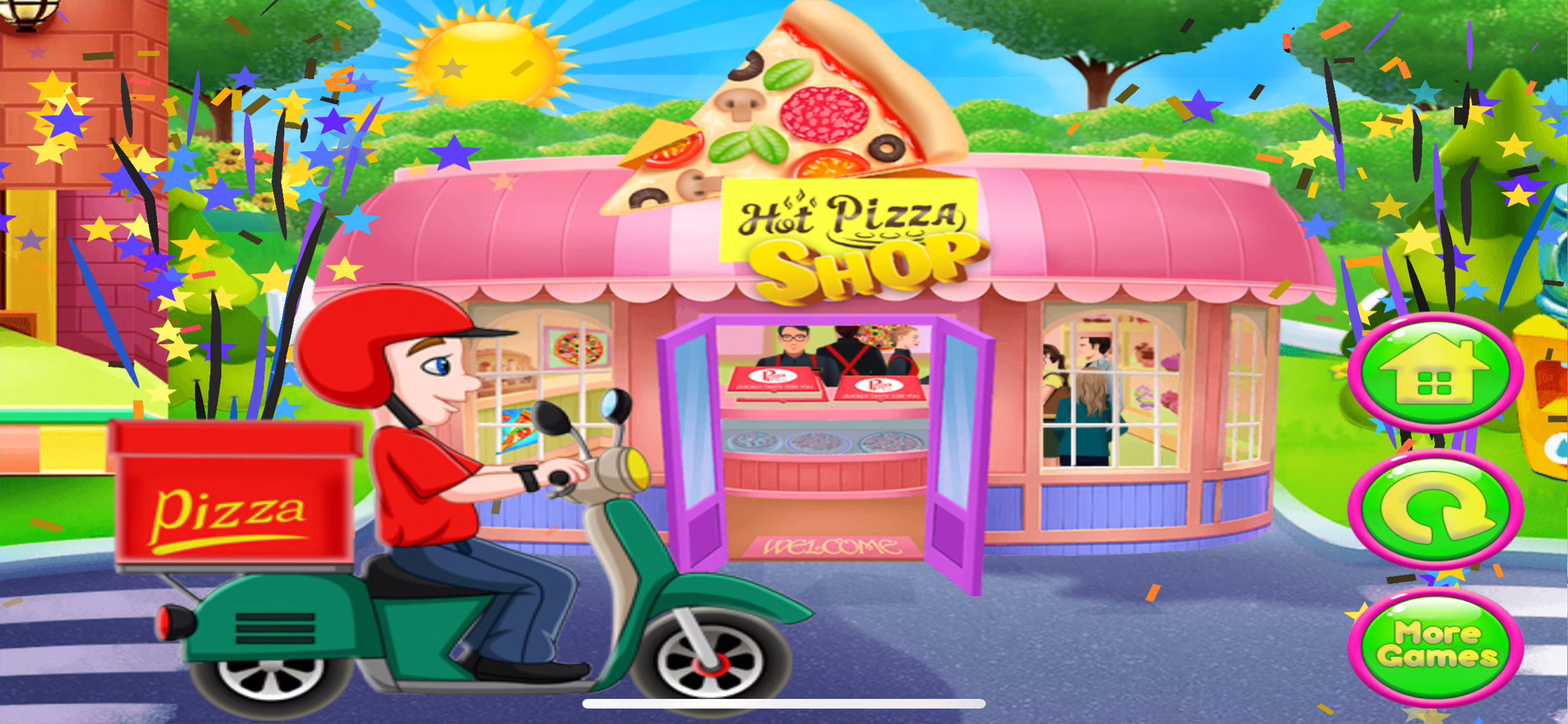 Factory Pizza Cooking Game