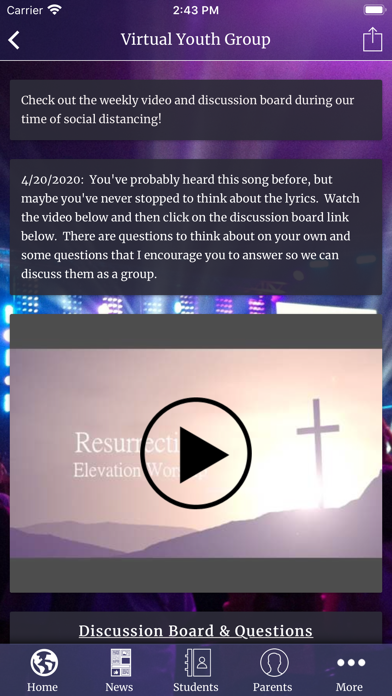 LCC Jr. High Youth Screenshot