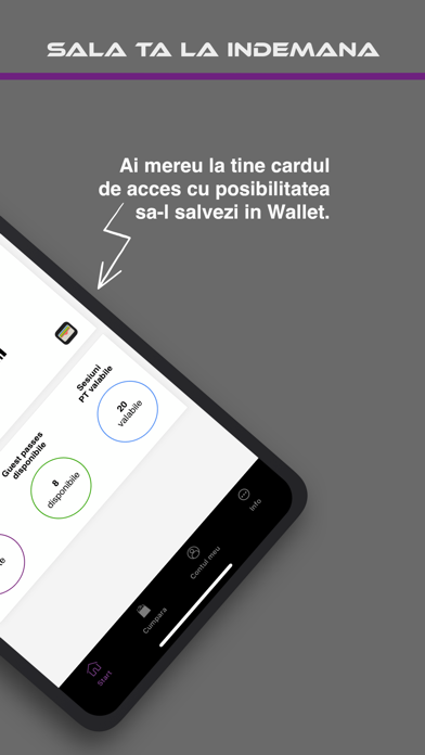 Spice Gyms iPhone screenshot 2 - Business app