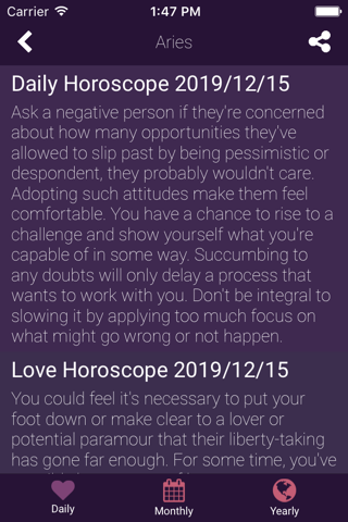 Horoscope for 2020 screenshot 2