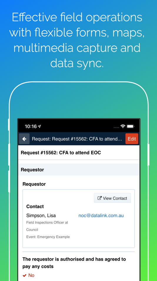 #1. Crisisworks Mobile (iOS) 由: Datalink