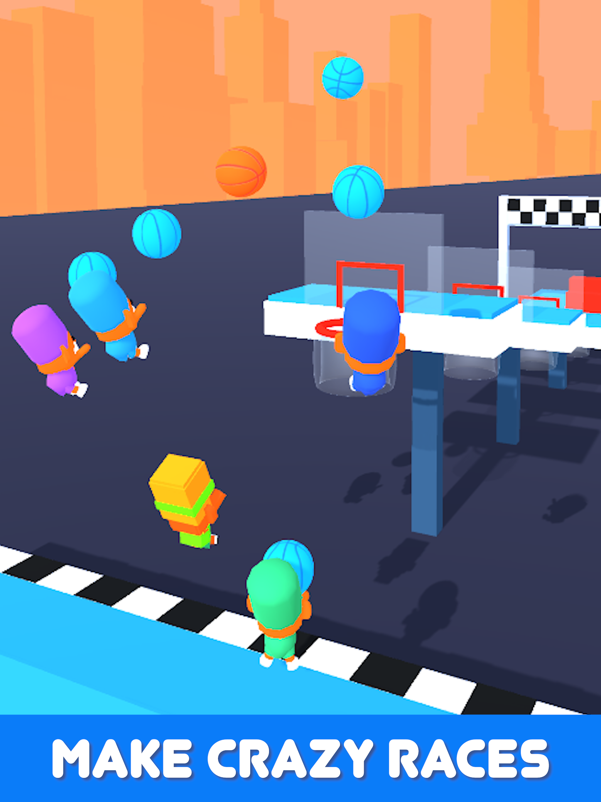Basket Race 3D