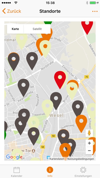 Stadt Wesel – Abfall App