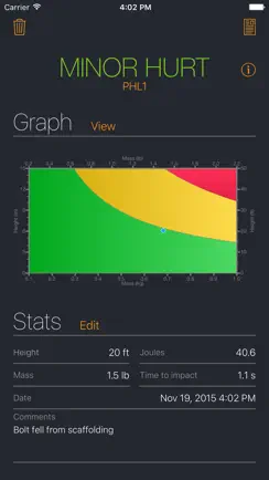 Drop Hurt Calc iPhone image 2