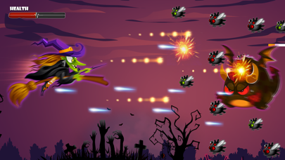 Angry Witch vs Pumpkin screenshot 3