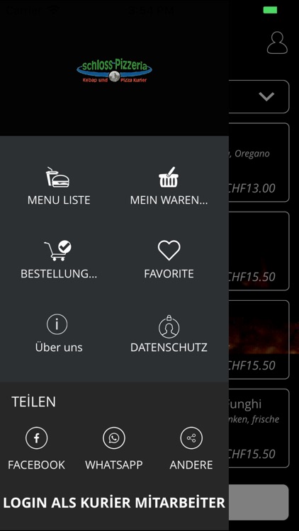 Schloss-Imbiss Pizza-Kurier