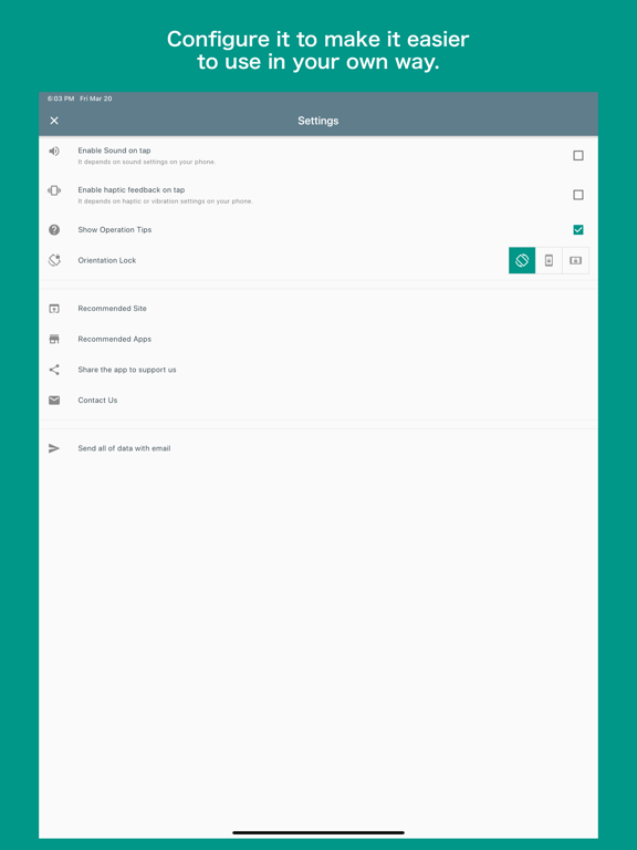 CounTik - Count anything iPad screenshot 4 - Utilities app