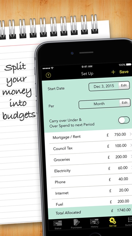 Budgets Pro - Expense Tracker screenshot-1