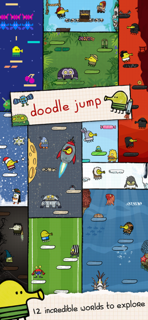 ‎Doodle Jump Screenshot