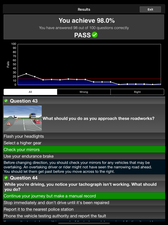 Screenshot #5 pour LGV Theory Test Kit 2023