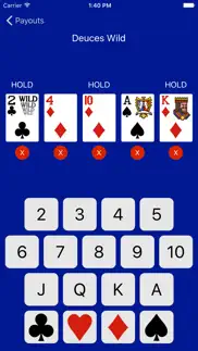 video poker analyzer iphone screenshot 1