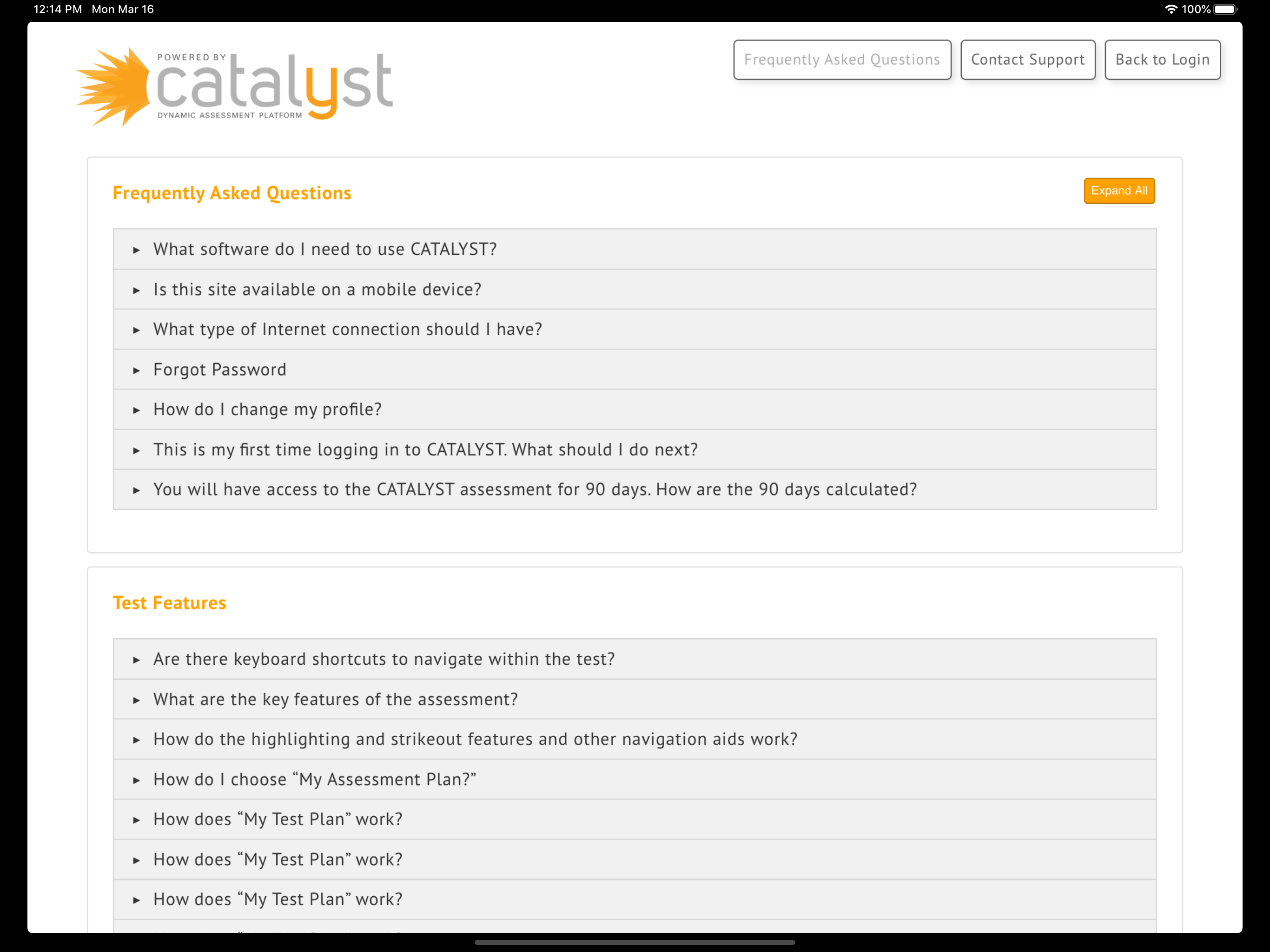 CATALYST for Learning