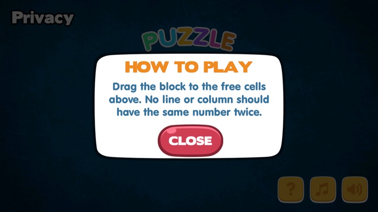 Puzzle Xoc Number