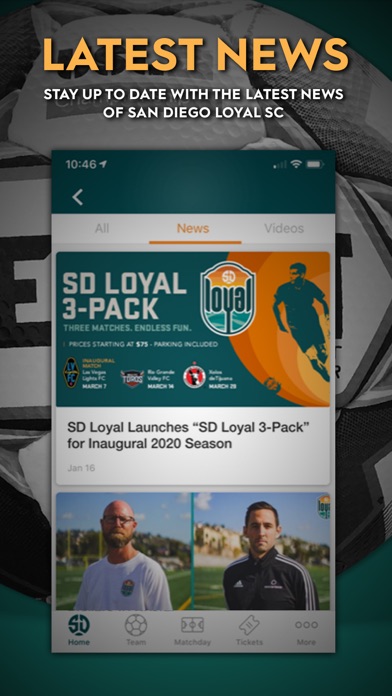 San Diego Loyal SC Screenshot