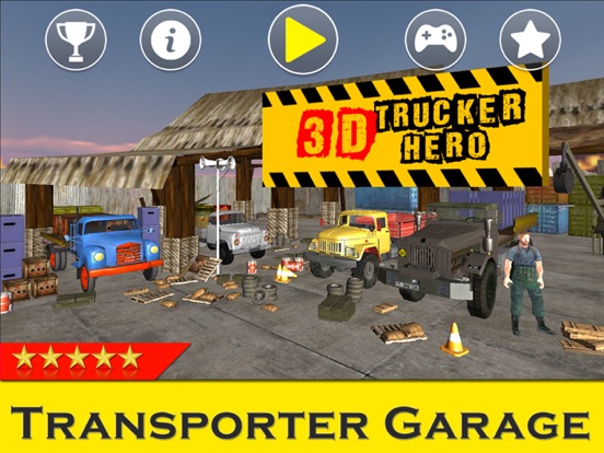 Screenshot #4 pour Trucker Transporter Parking 3D