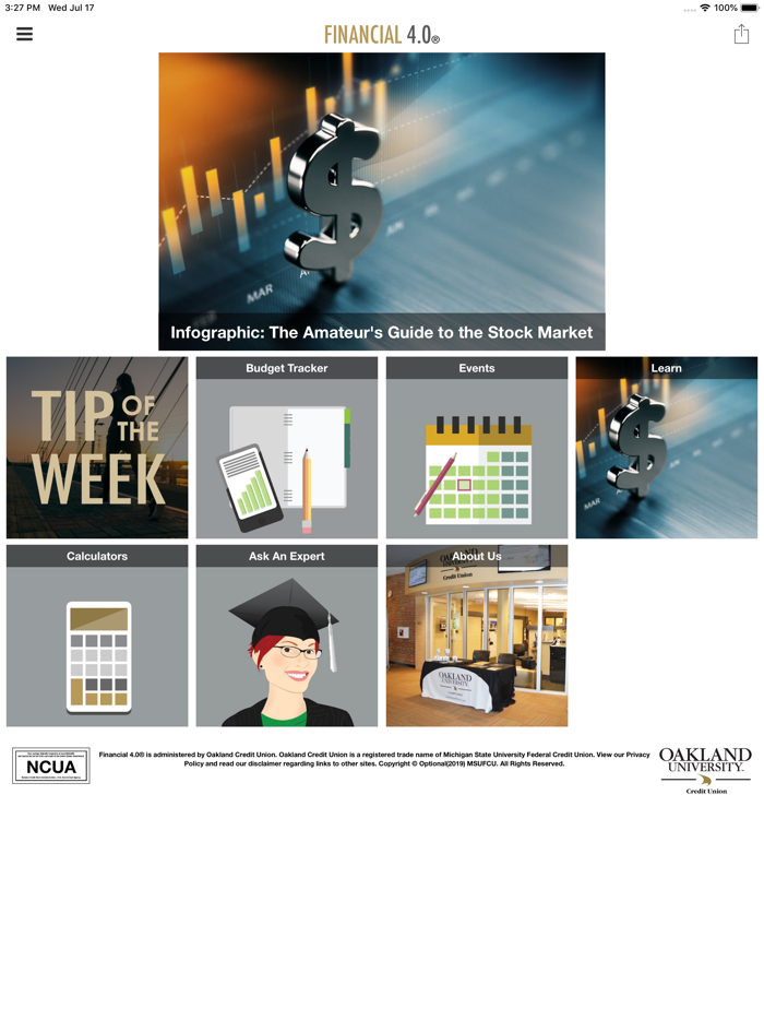 Financial 4.0 for OU