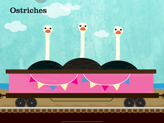 Peek-a-Zoo Train iPad screenshot 6 - Education app