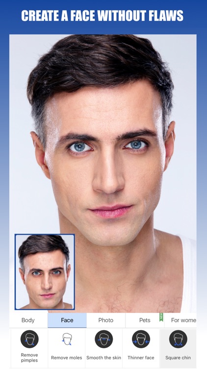 Retouch Men: Abs & Body Editor