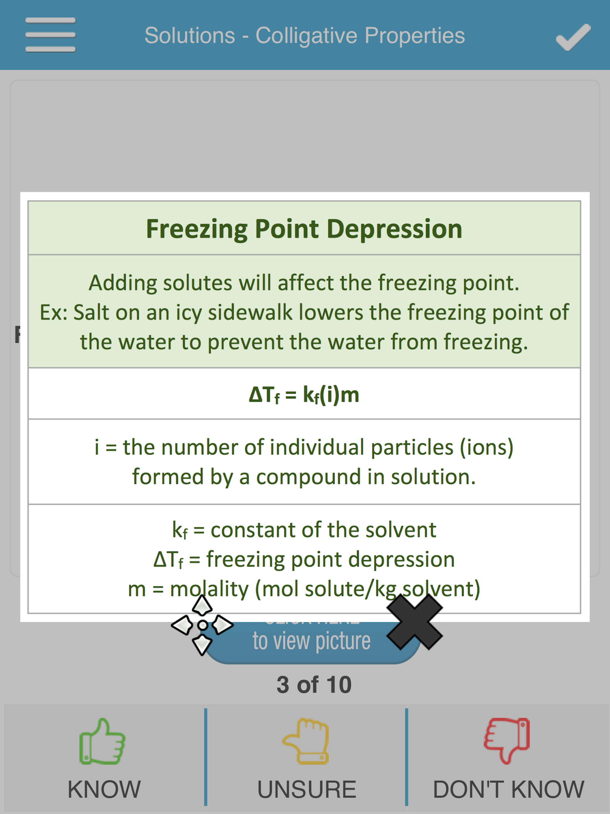 DAT General Chem Cram Cards screenshot 9