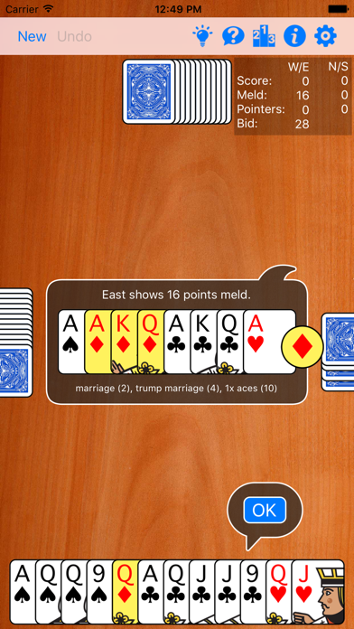 Pinochle Gold Screenshot