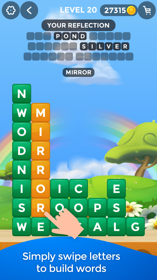 #1. Word Swipe Connect: Stacks (iOS) Bởi: 原 高