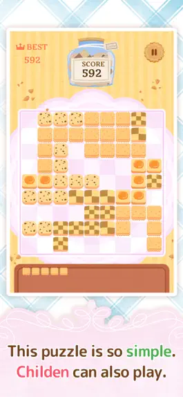 Game screenshot Cookie puzzle. -Cute & enjoy!- hack