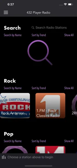 Game screenshot 432Hz Player Radio apk