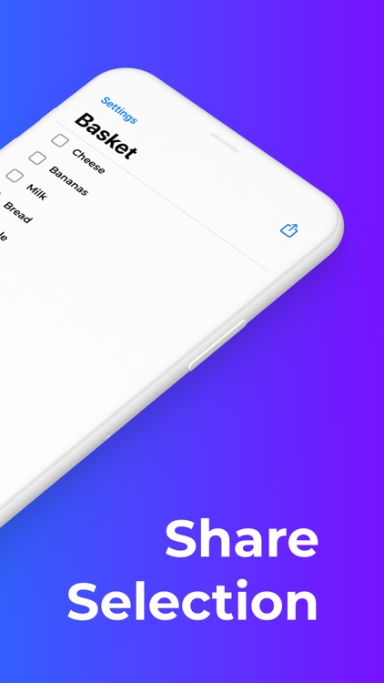 Shopping Roll — Grocery List