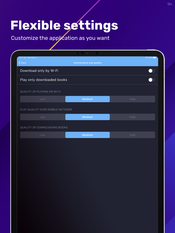 Booklis: Best Audiobooks Now iPad screenshot 3 - Book app