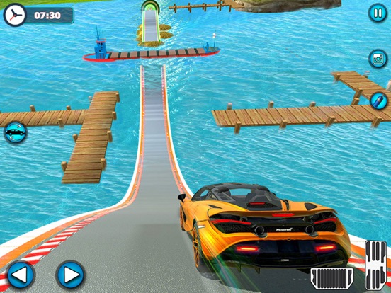 Screenshot #5 pour GT Car Mega Jumps Over The Sea