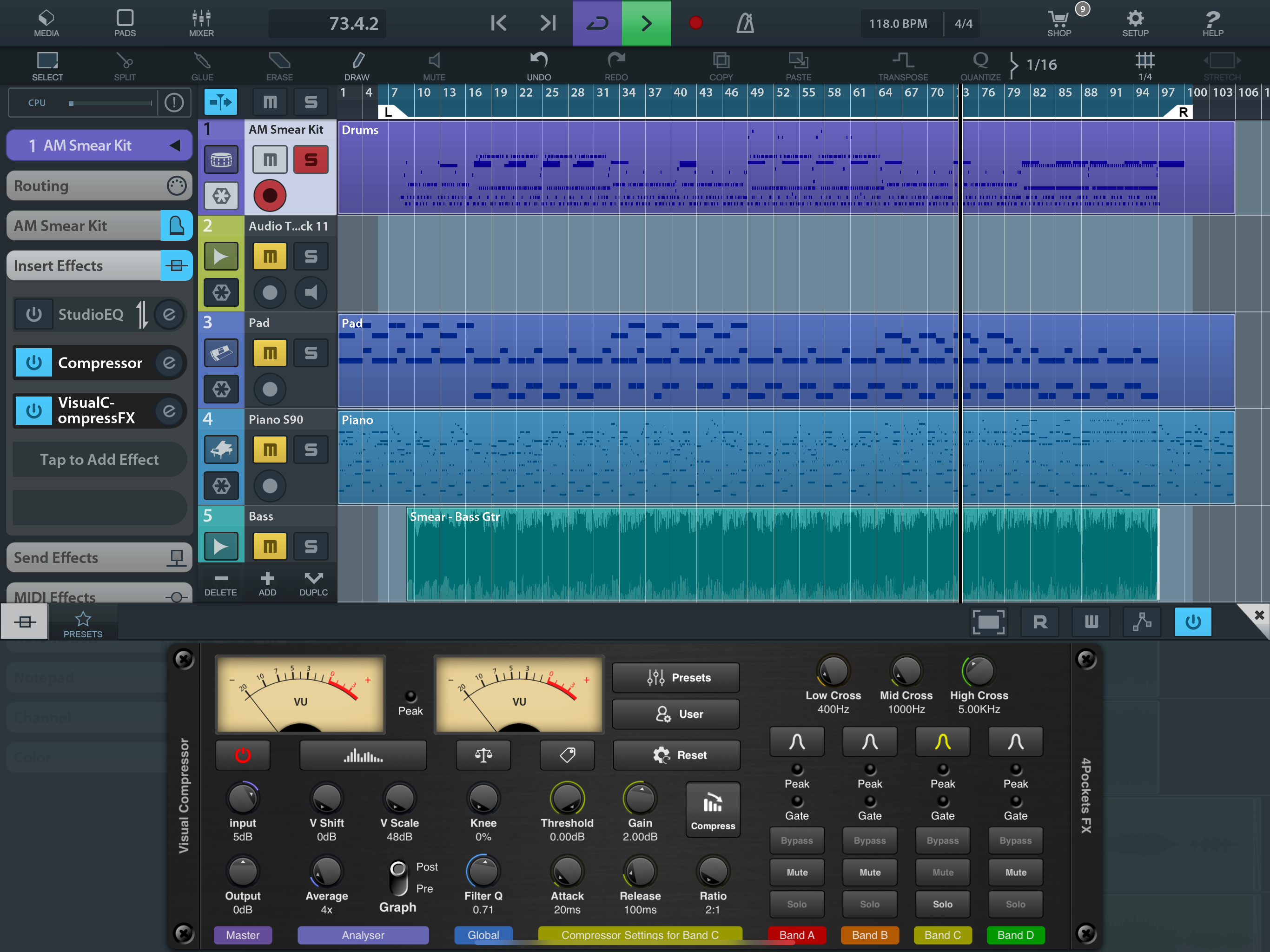 Visual Multi-Band Compressor