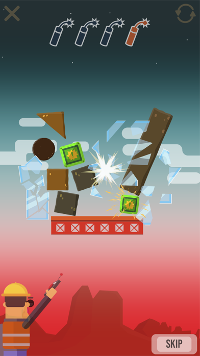 Mr. Dynamite: Tear down blocks Screenshot