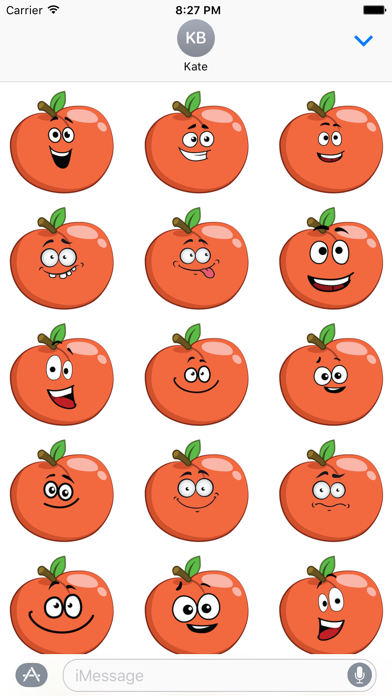 Screenshot #2 pour Sticker Me: Peach Emotion