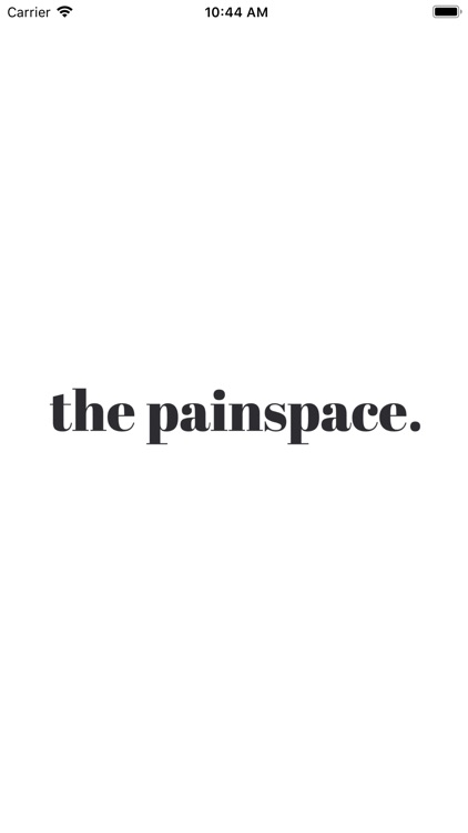 the painspace: for pain relief