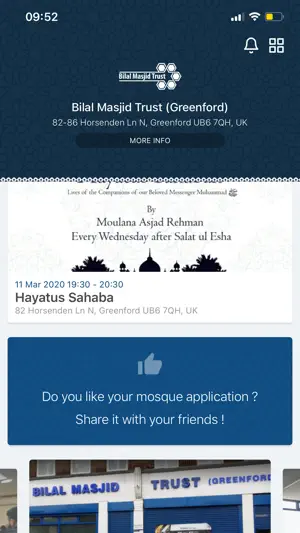 Bilal Masjid Greenford screenshot 4