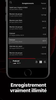 tapeacall pro iPhone Captures Décran 2