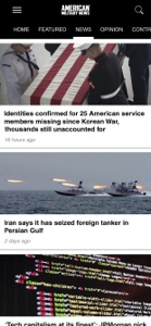 American Military News screenshot #3 for iPhone
