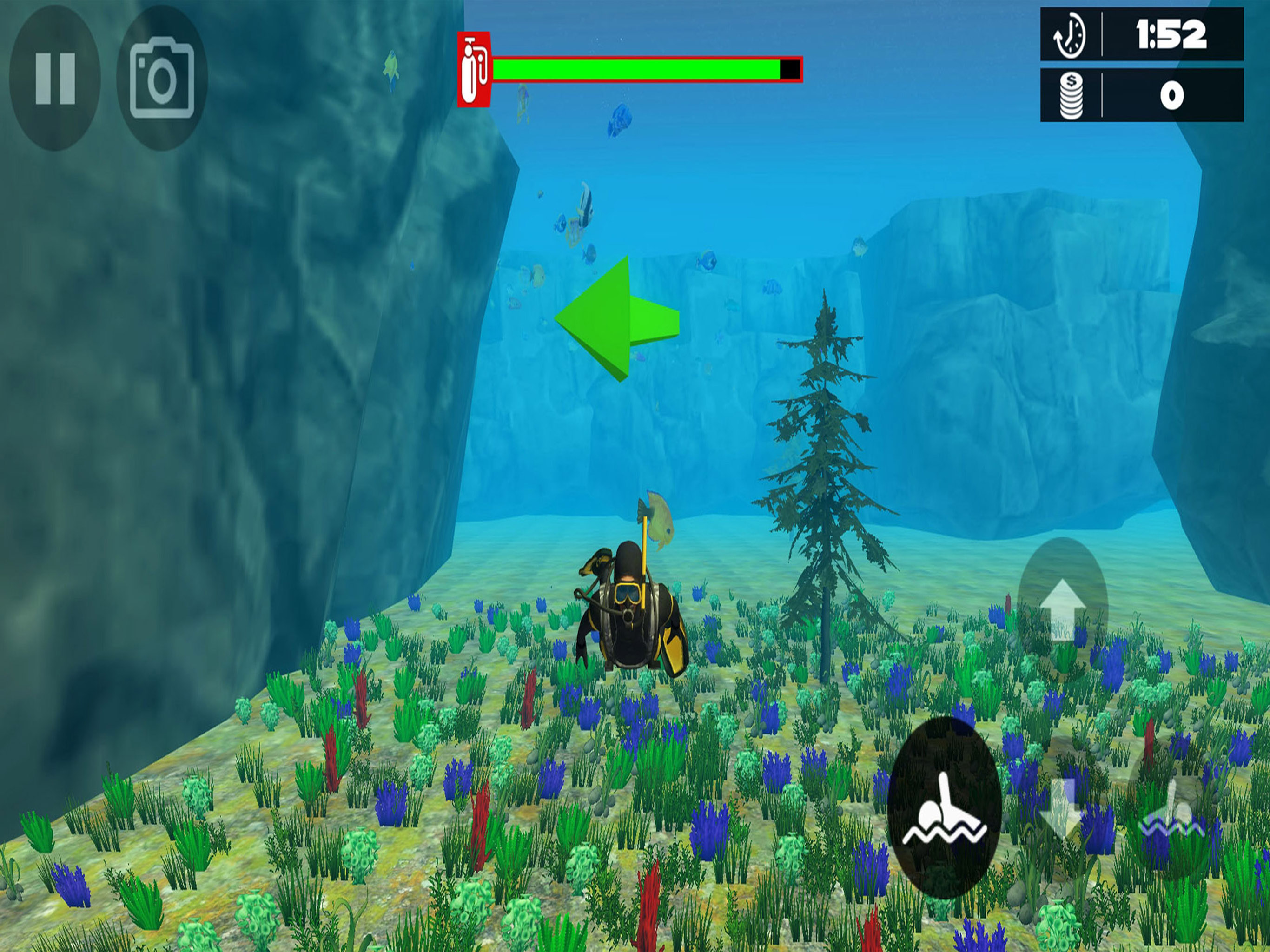 Scuba Diving Swimming Sim