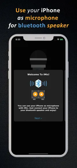 Game screenshot iMic: Bluetooth Speaker Mic apk