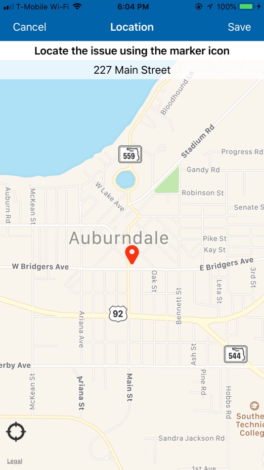 #3. My Auburndale App (iOS) By: Safety Now Solutions LLC