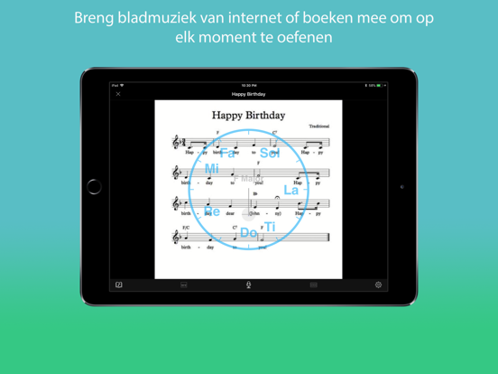 Solfège Trainer iPad app afbeelding 2