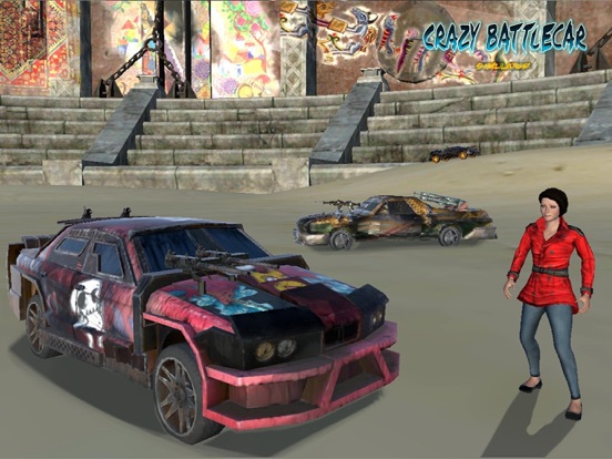 Car Simulator : Crazy Battles iPad screenshot